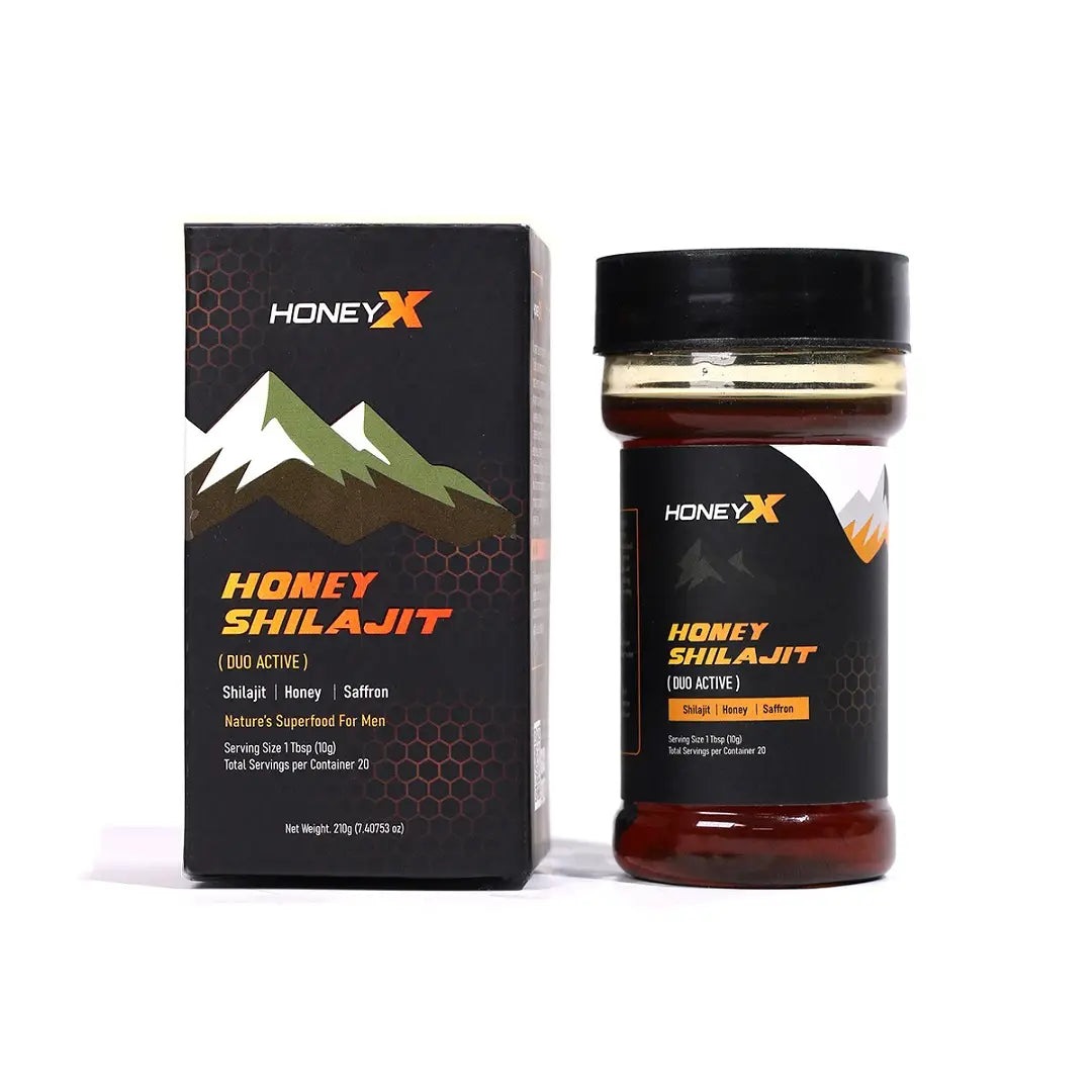honey shilajit duo active by honeyx