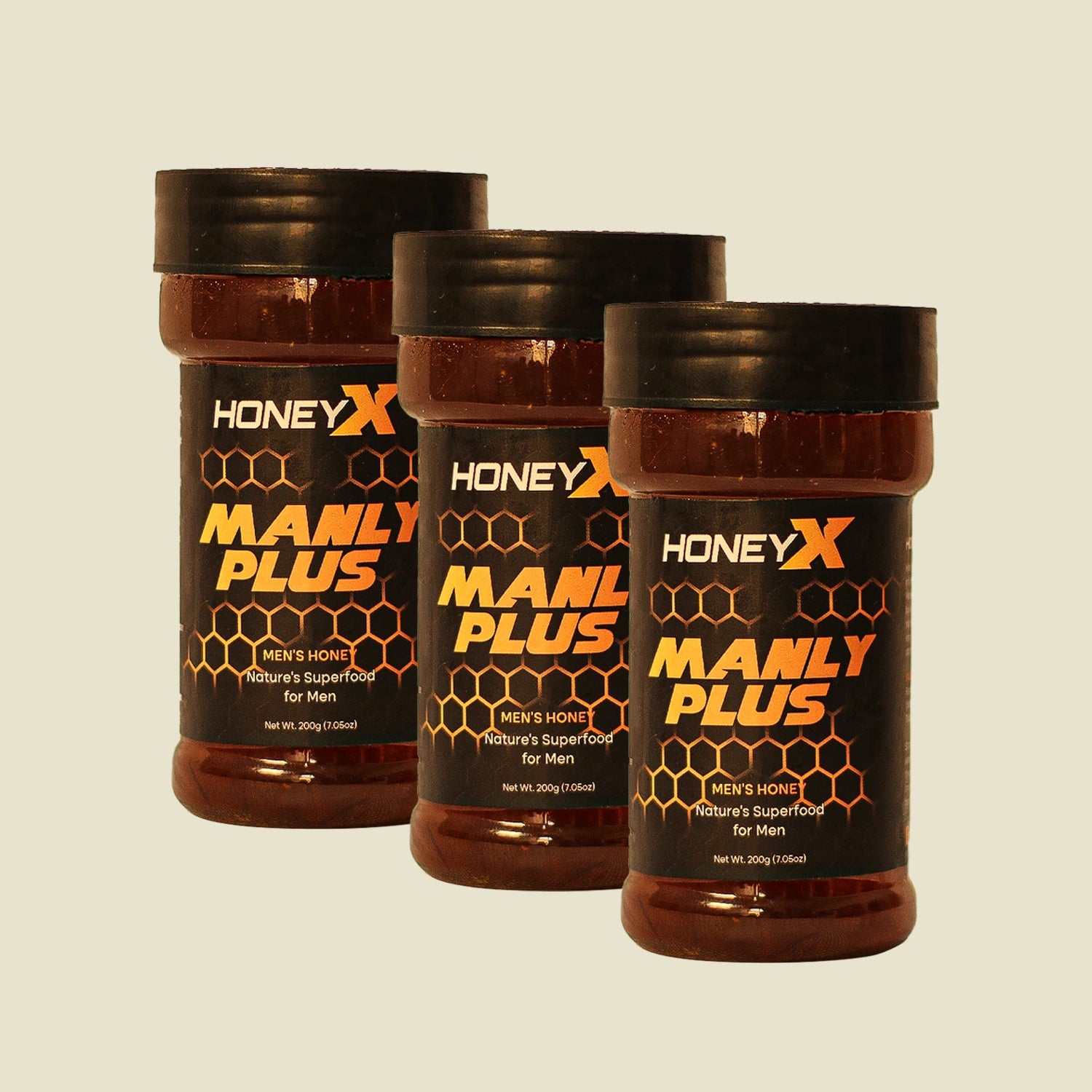 honeyx pack of 3 bottles