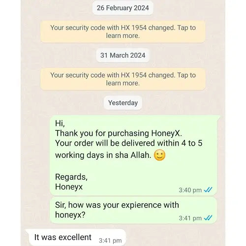 honeyx customer's reviews and feedback