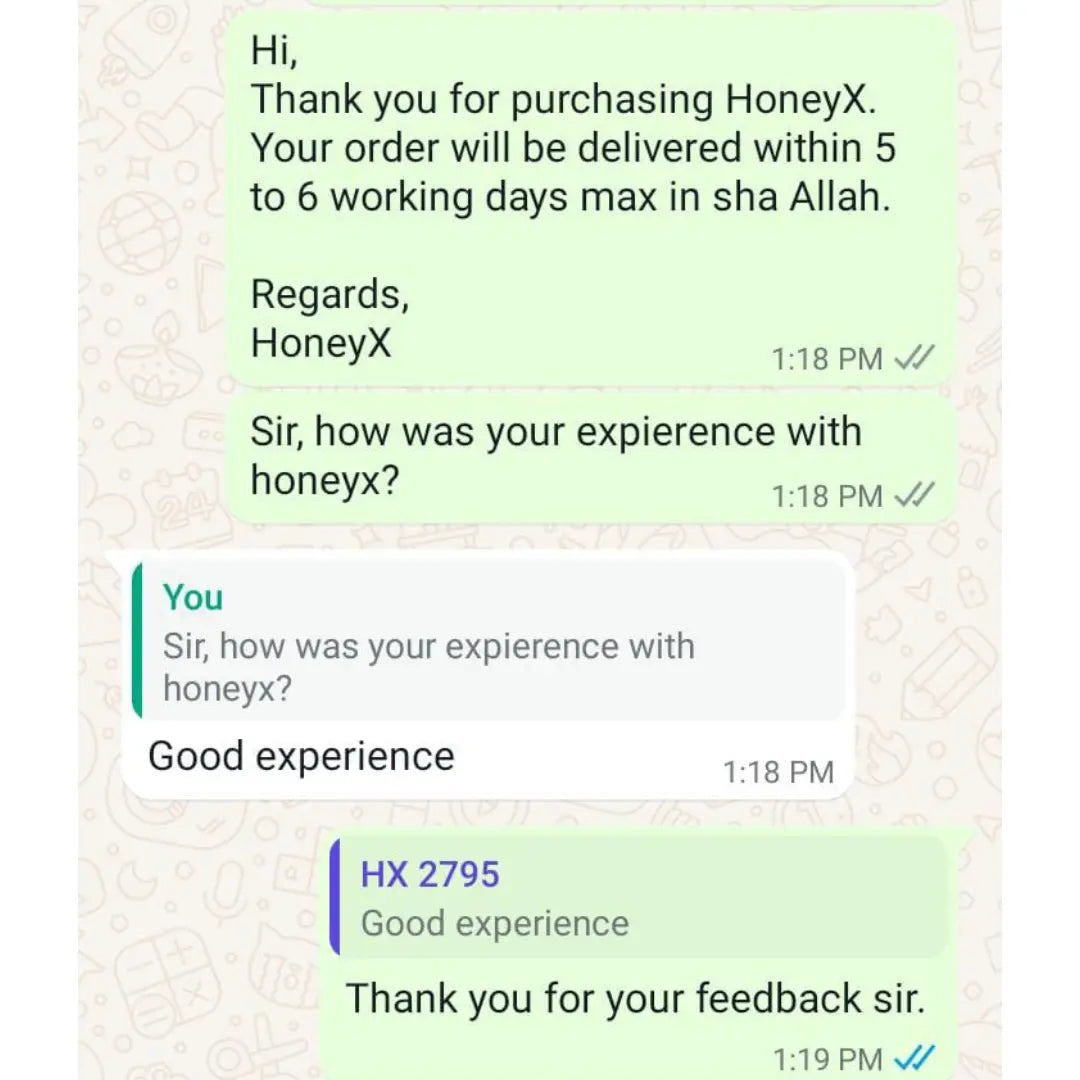 honeyx customer reviews