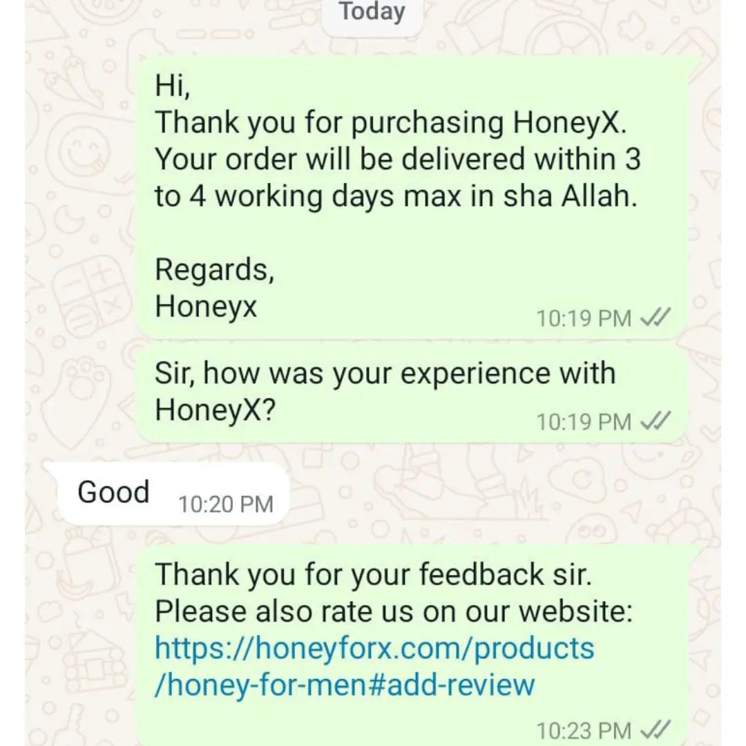 honeyx is a natural food to last longer naturally with satisfied customer review