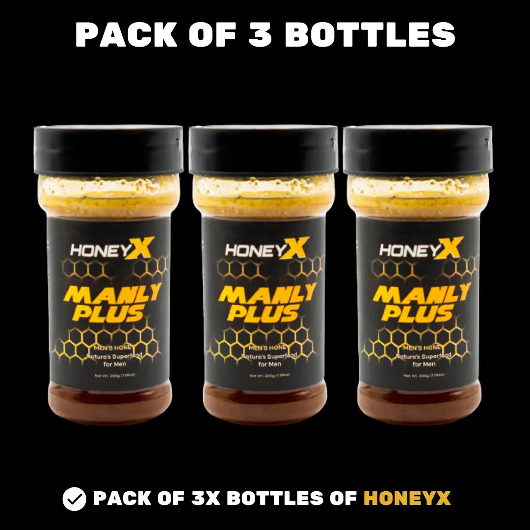 honeyx economy pack of 3 bottles