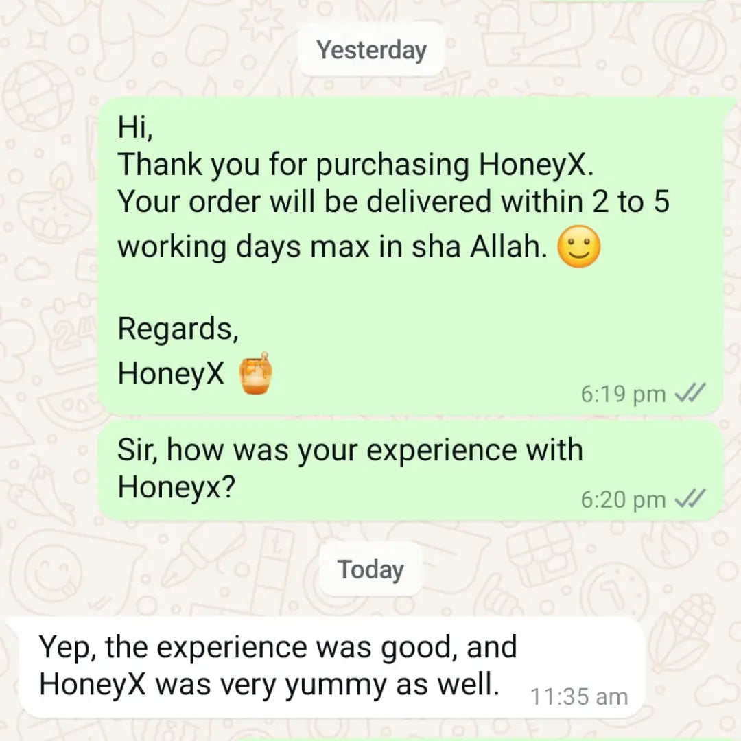 why honeyx is men's best honey | customers feedback matters