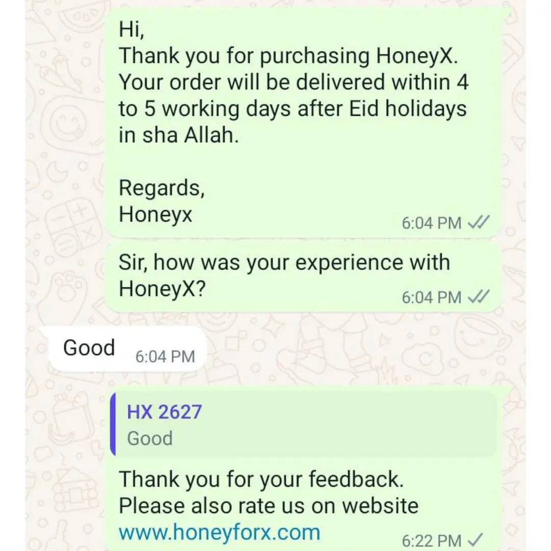 honeyx benefits for men | customer reviews and feedback from Pakistan